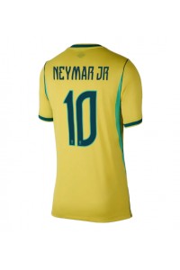 Brasilia Neymar Jr #10 Jalkapallovaatteet Naisten Kotipaita MM-kisat 2026 Lyhythihainen